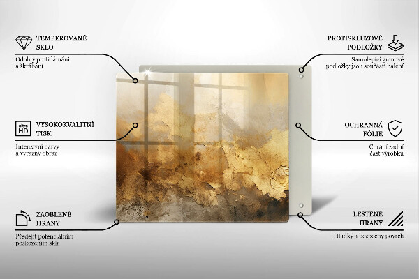 Skydd för induktionsspis unik Rik konsistens