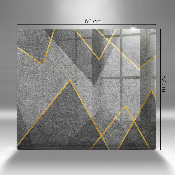 Skydd för induktionsspis unik Skarpa former