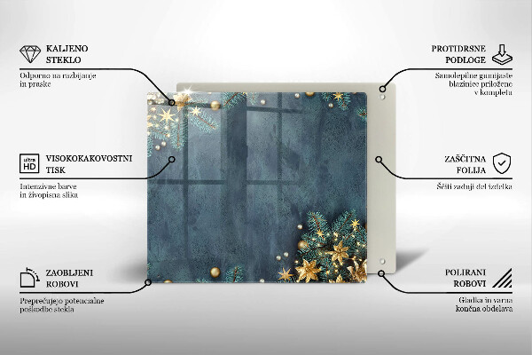 Skydd för induktionsspis unik Juldekorationer