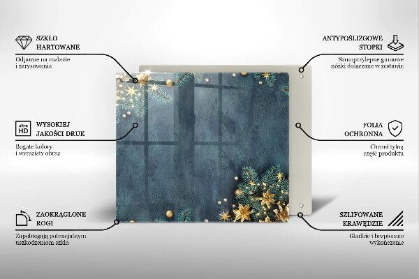 Skydd för induktionsspis unik Juldekorationer