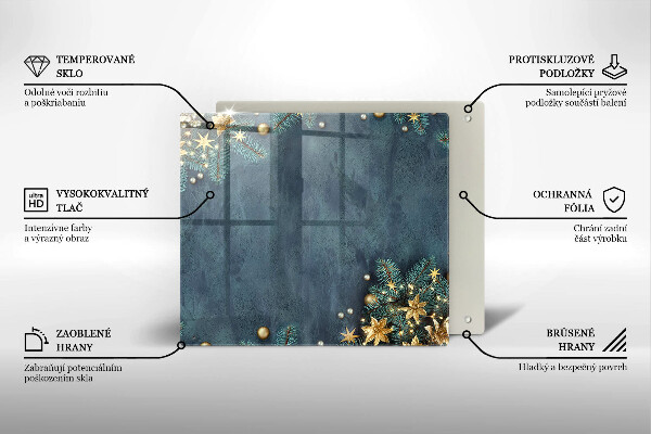 Skydd för induktionsspis unik Juldekorationer