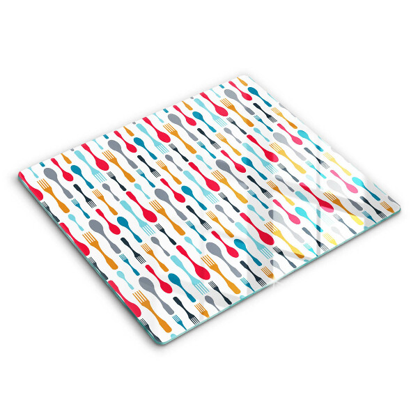 Skydd för induktionsspis unik Sked illustration