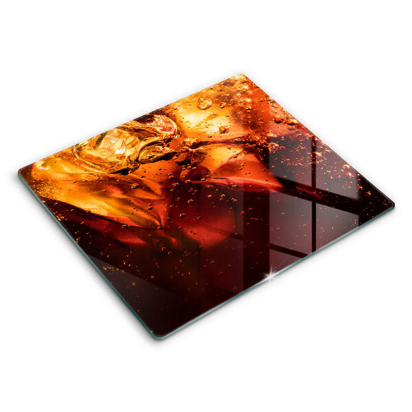 Skydd för induktionsspis unik Cola drink med is