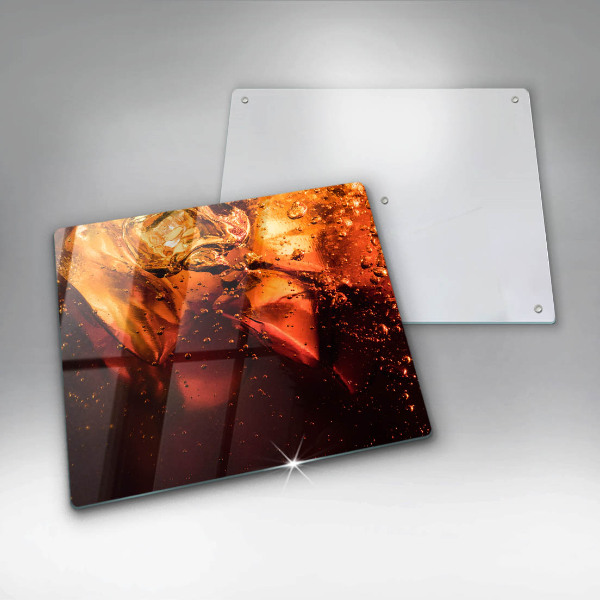 Skydd för induktionsspis unik Cola drink med is