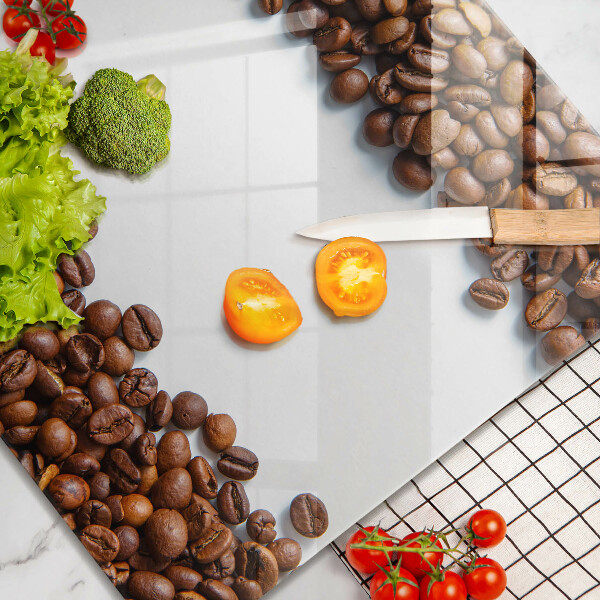 Skydd för induktionsspis unik Kaffebönor