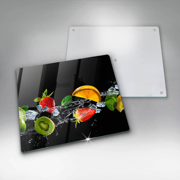 Skydd för induktionsspis unik Frukt i vatten