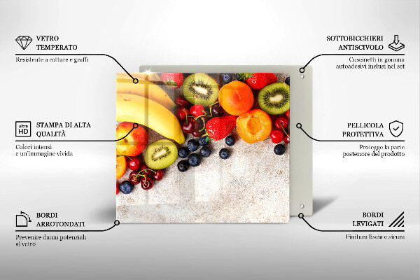 Skydd för induktionsspis unik Holiday frukter
