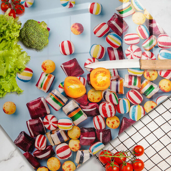 Skydd för induktionsspis unik Färgglada godis