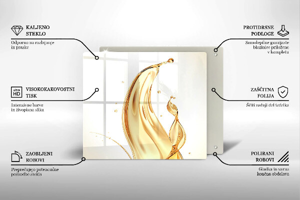 Skydd för spis unik Olivolja
