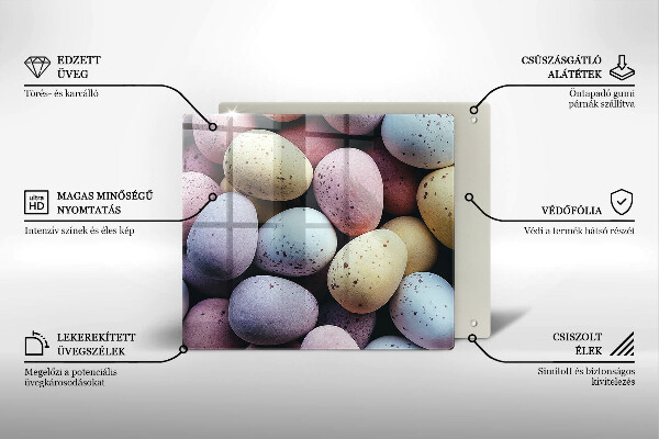 Skydd för spis unik påskägg