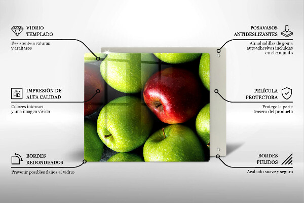 Skydd för spis unik Saftiga äpplen