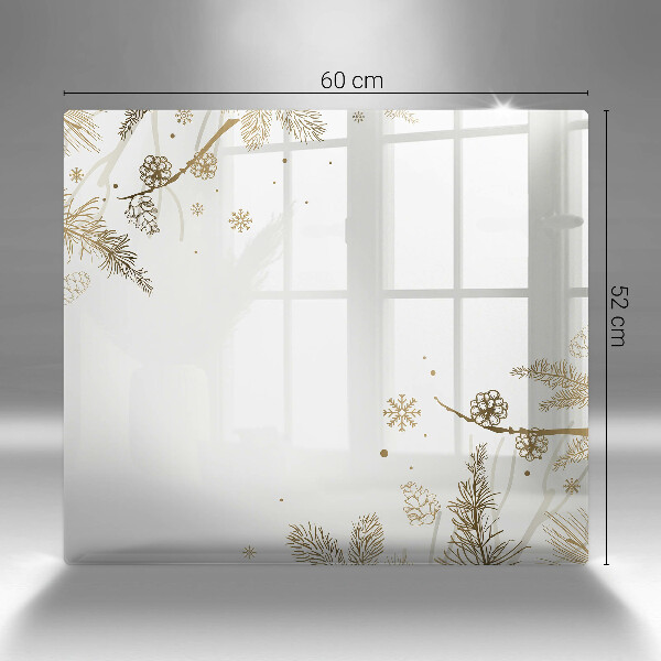 Skydd för spis unik Vinterdekorationer