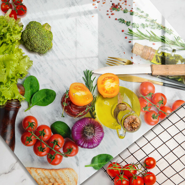 Skydd för spis unik Grönsaker och kryddor