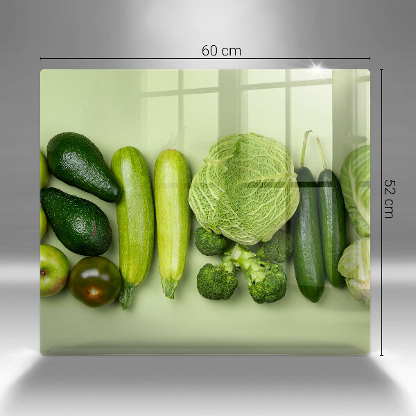 Skydd för spis unik Gröna frukter och grönsaker