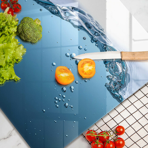 Skydd för induktionsspis unik Blått vatten