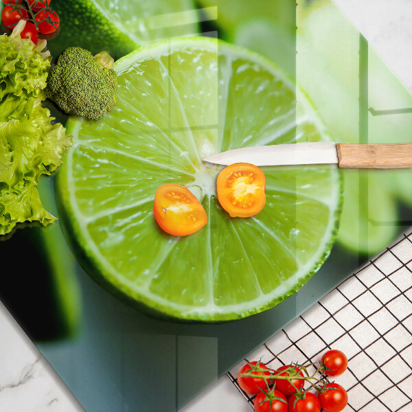 Skydd för induktionsspis unik Lime citrus