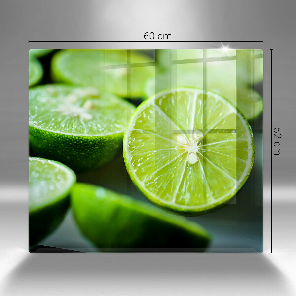 Skydd för induktionsspis unik Lime citrus