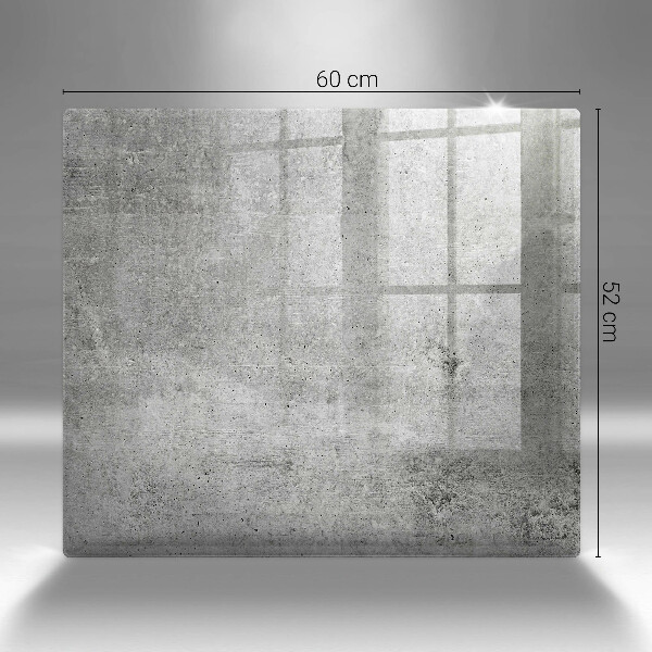 Skydd för induktionsspis unik Betongstruktur