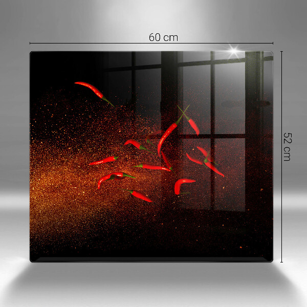 Skydd för induktionsspis unik Varm chilipeppar