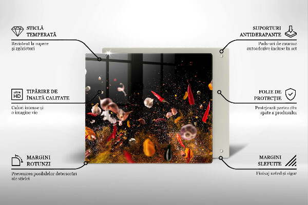 Skydd för induktionsspis unik Heta kryddor
