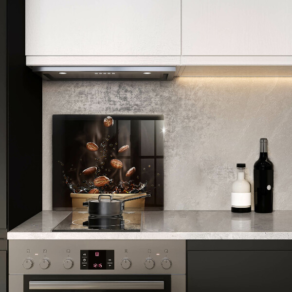 Skydd för induktionsspis unik Heta kaffebönor