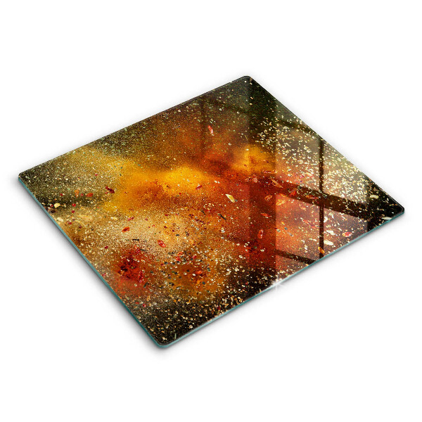 Skydd för induktionsspis unik Färgglada kryddor