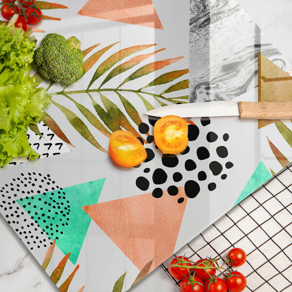 Skydd för induktionsspis unik Boho löv mönster