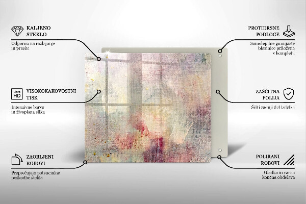 Kokkärlskydd unik Måla textur bakgrund