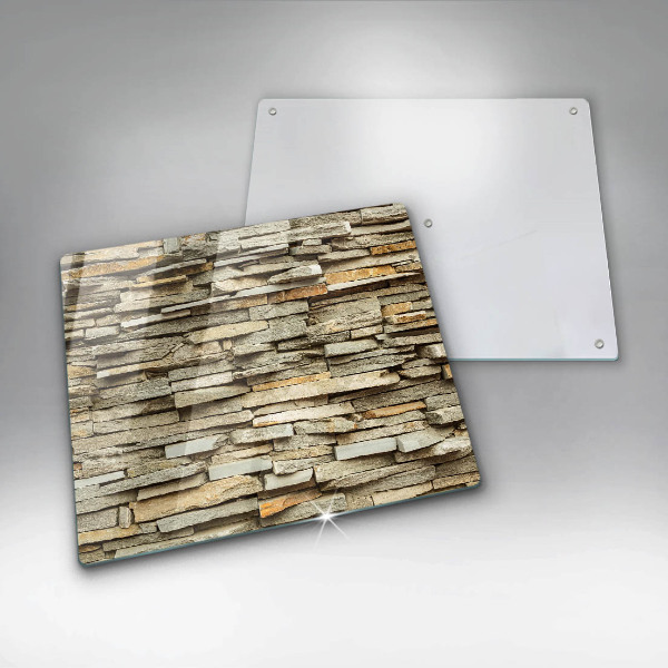 Spisskyddsplatta unik Dekorativa stenar