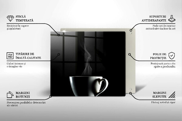 Spisskyddsplatta unik En kopp te