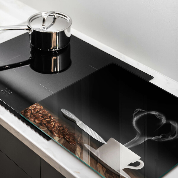 Spisskyddsplatta unik Kaffekopp hjärta