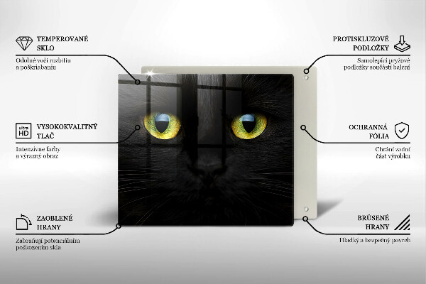 Glashällskydd unik Djurkattögon