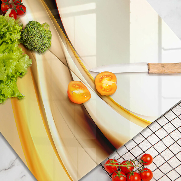 Glashällskydd unik Abstrakta röklinjer