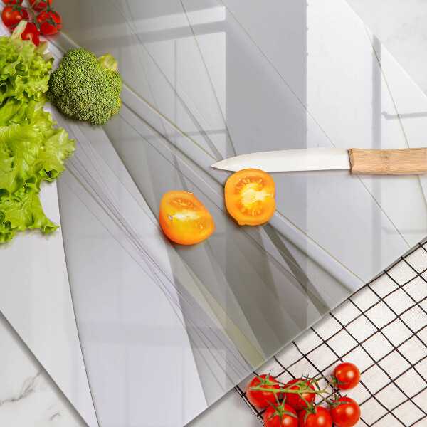 Spisskyddsplatta unik Abstrakta linjer design