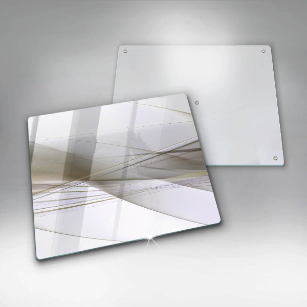 Spisskyddsplatta unik Abstrakta linjer design