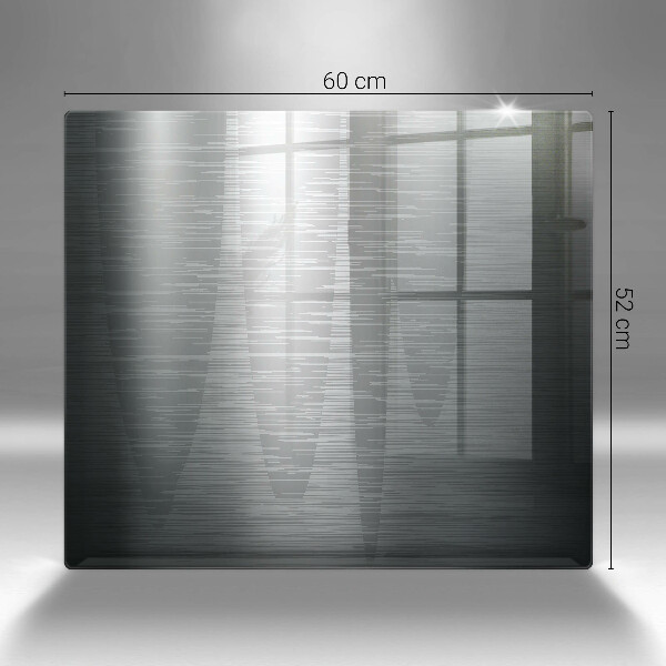 Spisskyddsplatta unik Metallstruktur