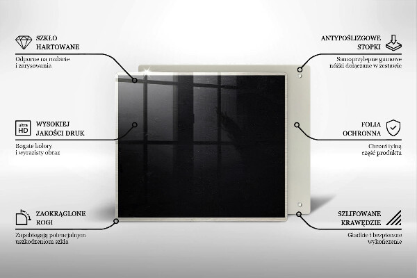 Spisskyddsplatta unik Krita tavla