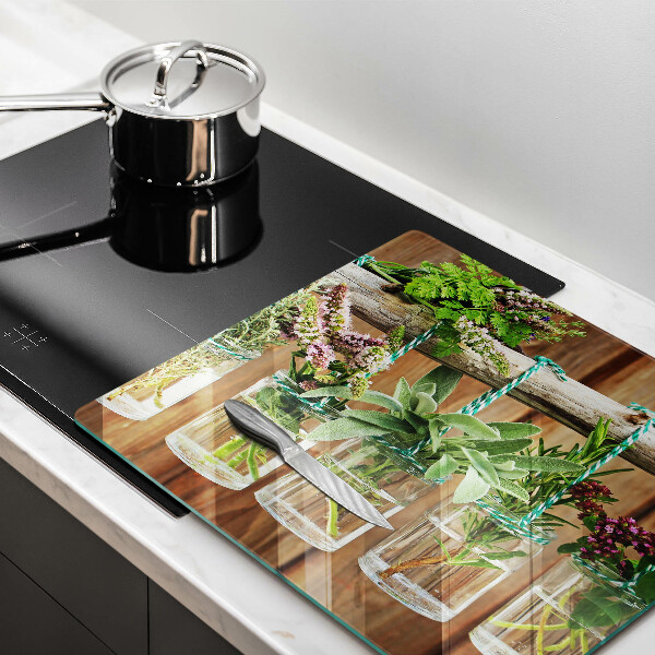 Glashällskydd unik Örter växter vintage