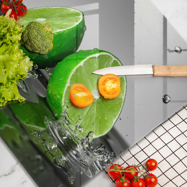 Glashällskydd unik Saftiga lime och vatten