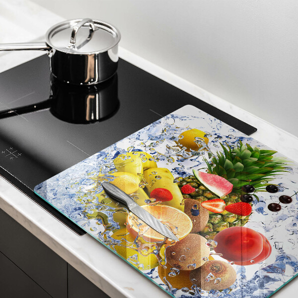 Glashällskydd unik Saftig frukt och vatten