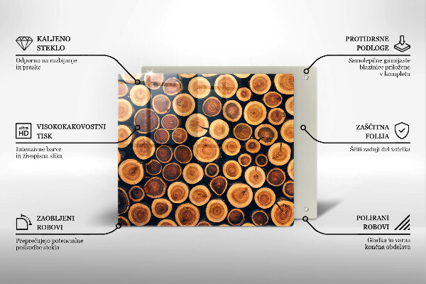 Glashällskydd unik Trästubbar