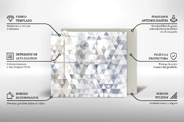 Kokkärlskydd unik Trianglar mönster