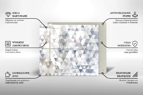Kokkärlskydd unik Trianglar mönster