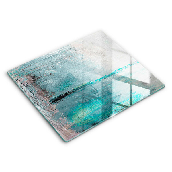 Glashällskydd unik Måla abstraktion bakgrund