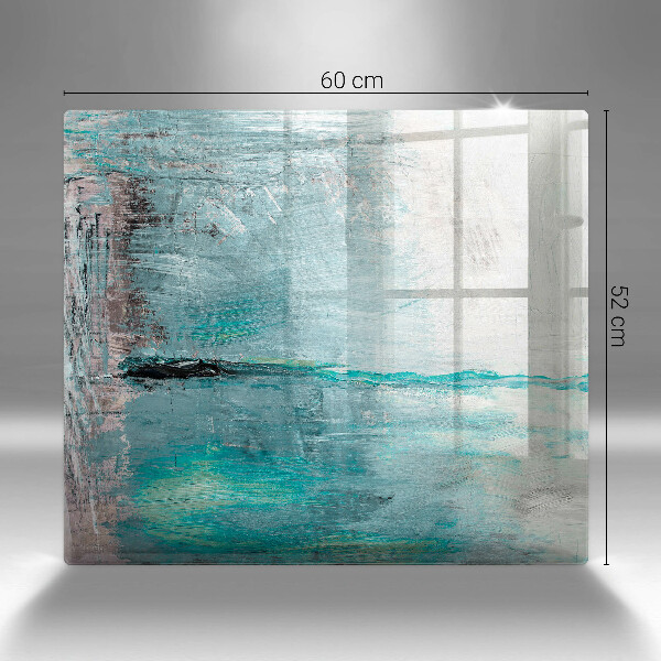 Glashällskydd unik Måla abstraktion bakgrund