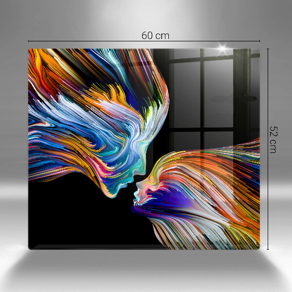 Kokkärlskydd unik Kyss abstraktion