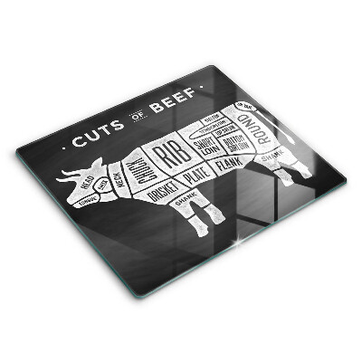 Skydd för induktionsspis unik Ko kött nötkött