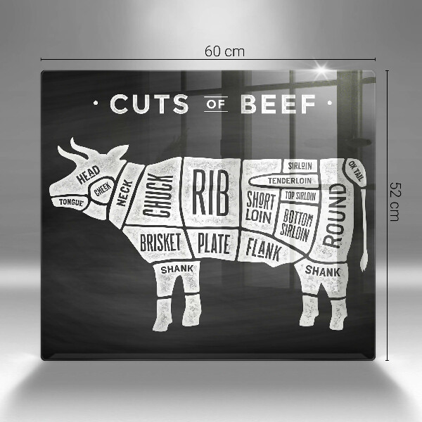 Skydd för induktionsspis unik Ko kött nötkött