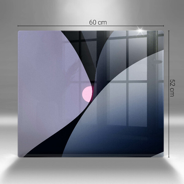 Spisskyddsplatta unik Abstrakta former