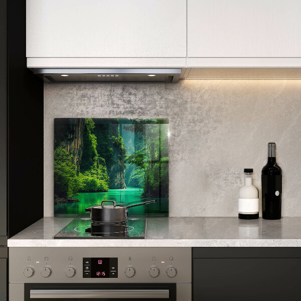 Skydd för induktionsspis unik Lagun landskap